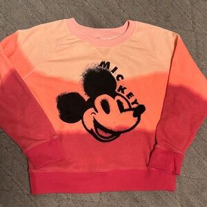 Disney Ombre Mickey Mouse  Sweatshirt